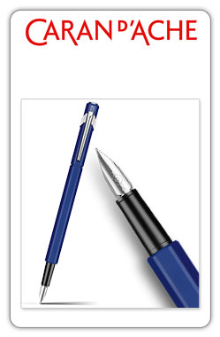 Caran d'ache Estilográfica
849 Azul