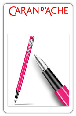 Caran d'ache Estilográfica
849 Rosa