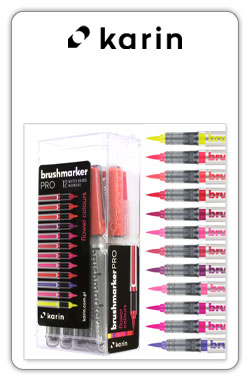 Karin rotuladores
BrushmarkerPRO
12 Flower Colours Set