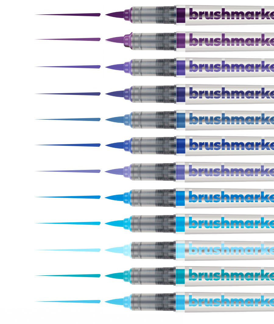 Rotuladores BrushmarkerPRO |12 Skin Colours Set