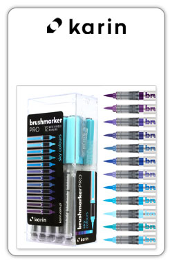Karin rotuladores
BrushmarkerPRO
12 Sky Colours Set