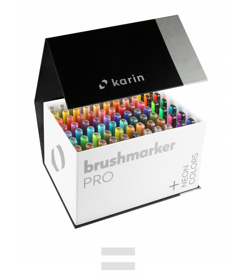 BrushmarkerPRO | MegaBoxPLUS | 72 colours + 3 blenders