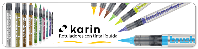 Karin Rotuladores con tinta