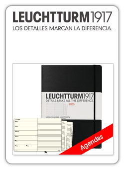 Agendas semana vista
con página de notas
Leuchtturm 1917