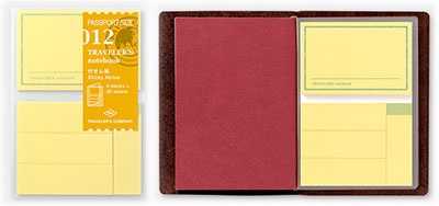 Recambio Traveler´s notebook passport
012 Sticky Notes