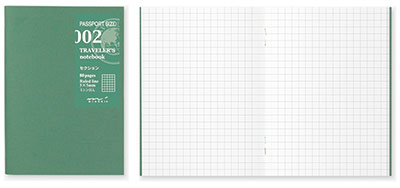 Recambio Traveler´s notebook
Hojas rayadas