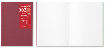 Recambio Traveler´s notebook passport
Hojas rayadas