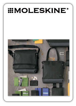 Bolsos Moleskine
(Travelling Collection Moleskine)