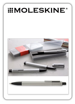 Portaminas Moleskine
Light Metal Collection