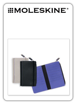 Doble cartera con cremallera Moleskine
(Double wallet Moleskine)