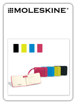 Tarjeta de equipaje Moleskine
(Moleskine luggage tags)