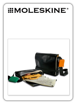 Bolso messenger
Moleskine