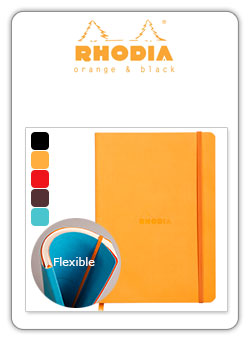 Rodhia 
webnotepad A5 naranja