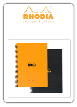 Rhodia 
Meetting book 