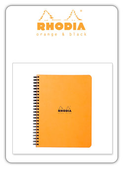 Rodhia
notebook A5+ naranja