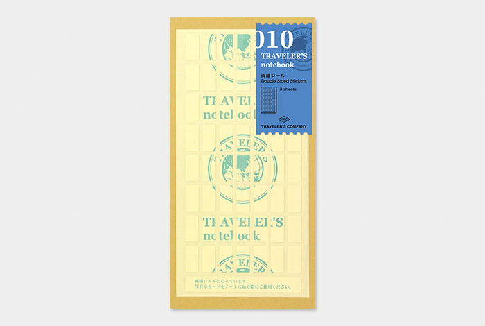 Traveler's Company 010 Double Sided Stickers
