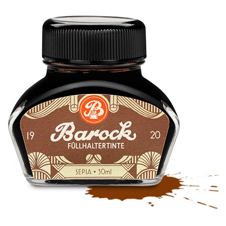 Tintero Barock 1920 Sepia