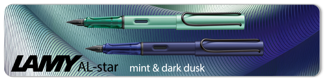 Lamy AL Star Mint & Dark dusk