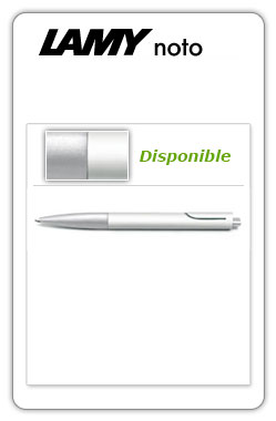 Lamy Noto
silver white