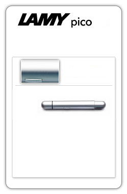Lamy Pico 
Chrome matt