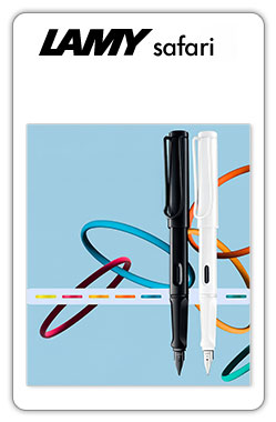 Lamy Safari 
Multicolor