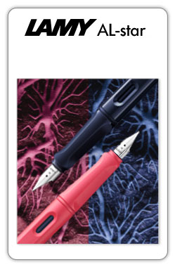 Lamy Safari 
Dark dust 
Sunset coral