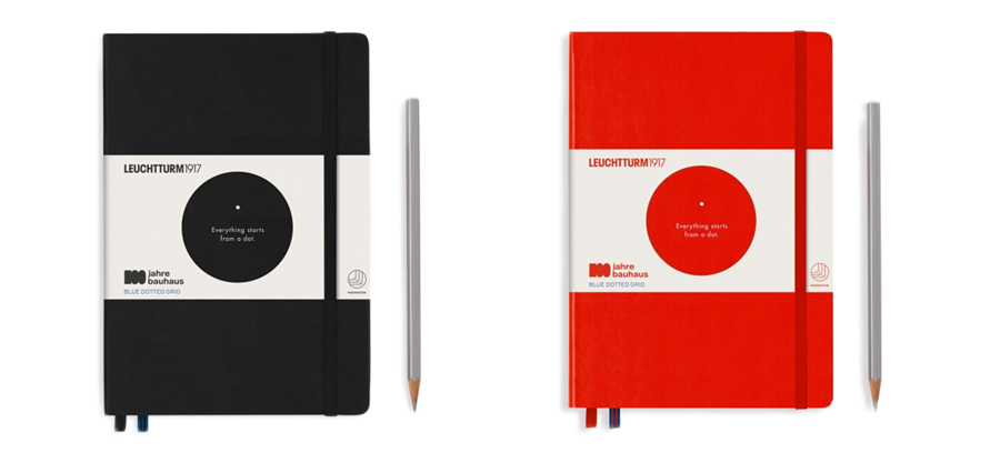 Libretas Leuchtturm 1917 Bauhaus edición limitada.