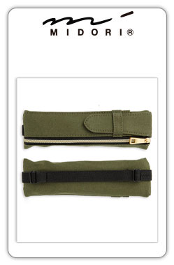 Estuches Midori
Book Band Pen Case B6 - A5 Navy