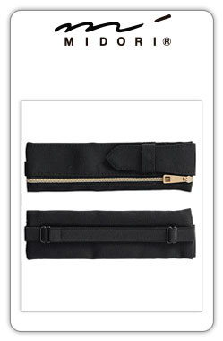 Estuches Midori
Book Band Pen Case B6 - A5 Black