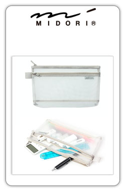 Estuches Midori
CL Mesh Pen Pouch gray