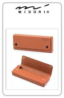 Estuches Midori
PS Pen Case Pasco Reddish Brown