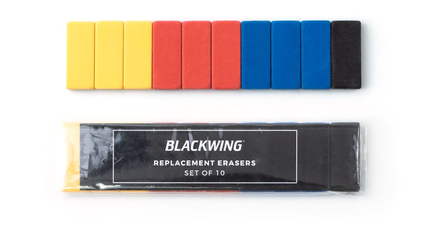 Gomas de repuesto Palomino Blackwing Bauhaus Edición Especial