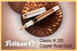 Pelikan M 200 Cooper Rose Gold
