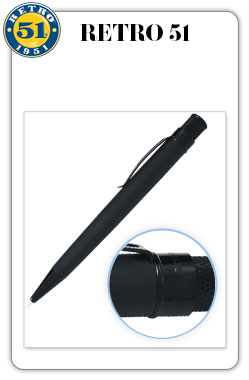 Retro 51 Tornado 
Vintage Metalsmith
Black Stealth

