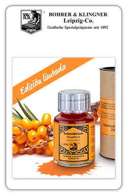 Tinteros Rohrer & Klingner
Edición Limitada
Sanddorn