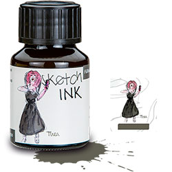 Tinteros Rohrer & Klingner Alt-Bordeaux