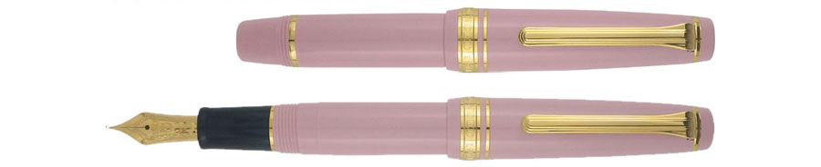 Estilográfica Salilor Progear slim mini blush pink
