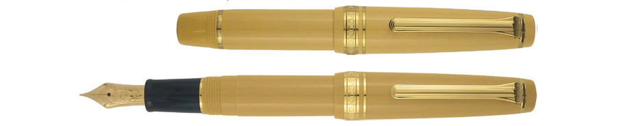 Estilográfica Salilor Progear slim mini mutard yellow