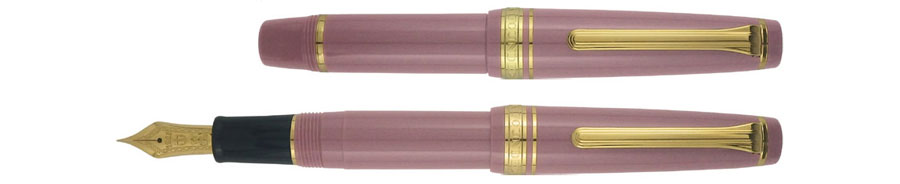 Estilográfica Salilor Progear slim mini rose taupe