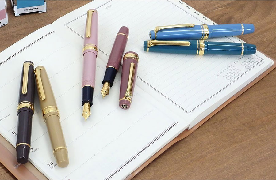 Estilográfica Salilor Progear slim mini taupe