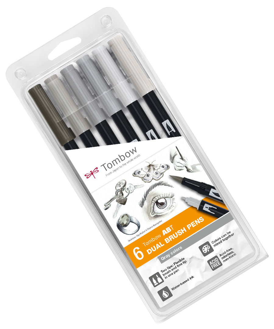 ABT DUAL BRUSH -set 6 colores - Vintage colours