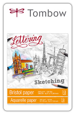 Tombow cuadernos para 
Lettering