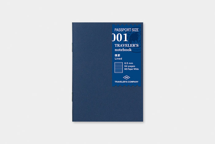 Traveler's Company 001 Lined Notebook Traveler's Company 001 Lined Notebook