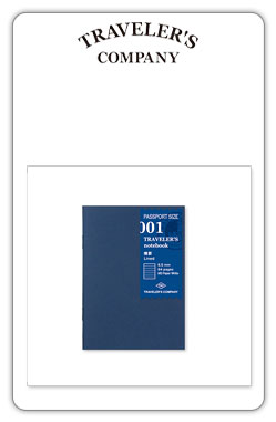 Traveler´s Company
001 Lined Notebook