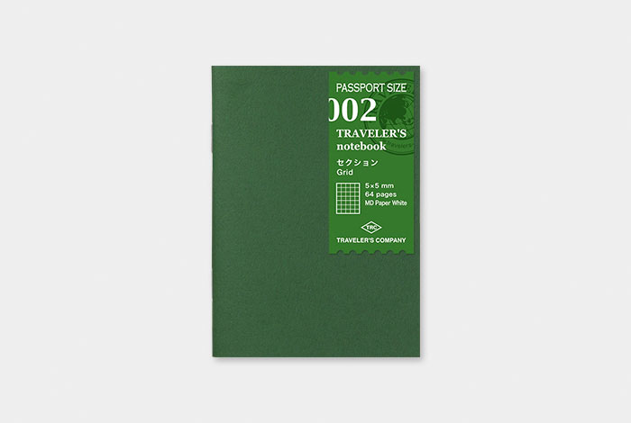 Traveler's Company 002 Grid Notebook Traveler's Company 002 Grid Notebook