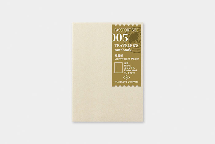 Traveler's Company 005 Lightweight Paper Notebook Traveler's Company 005 Lightweight Paper Notebook