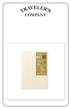 Traveler´s Company
005 Lightweight Paper Notebook