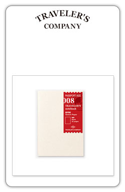 Traveler´s Company
008 Sketch Paper Notebook