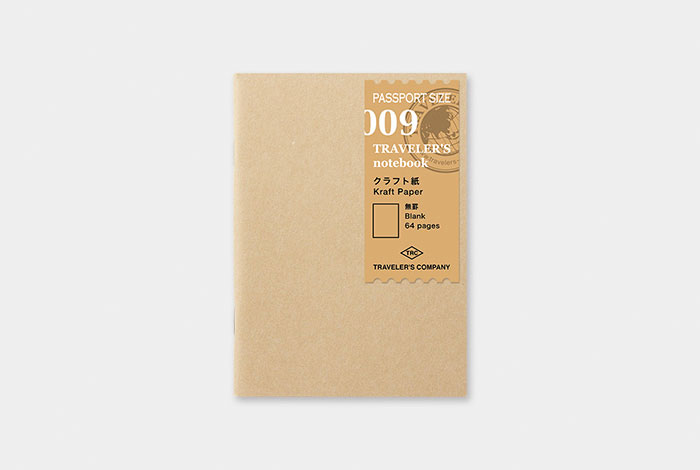 Traveler's Company 009 Kraft Paper Notebook Traveler's Company 009 Kraft Paper Notebook