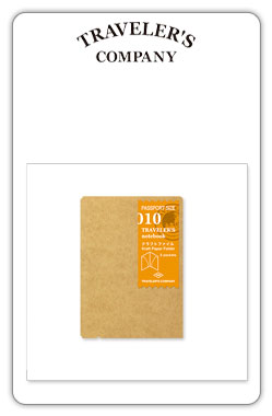 Traveler´s Company
010 Kraft Paper Folder